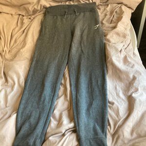 GYMSHARK grey sweats sz LARGE